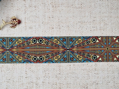 Стропа гладкая двухсторонняя 42,5 гр/м, ш. 5 см.