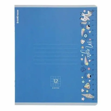 Тетрадь школьная в клетку 12 листов ErichKrause 60530