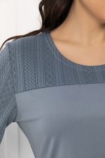 Платье Бостон (серое) П12825-10М LT Collection