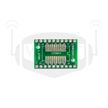 Двусторонняя SOP20 SSOP20 TSSOP20 печатная плата, шаг выходов 2.54 мм