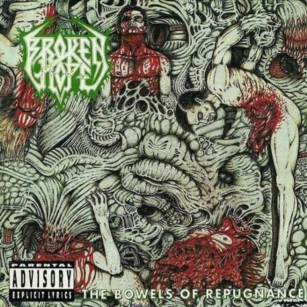 BROKEN HOPE - The Bowels Of Repugnance 1993, лицензионный музыкальный компакт диск