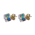Серьги пусеты Fiore Luna Vitrail Medium SWE2127/2 VM G