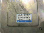 Компьютер двигателя MITSUBISHI RVR 1995