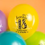 Шар (12''/30 см) Ты Лучше Всех! Всегда 18!, Ассорти, пастель, 2 ст, 25 шт.