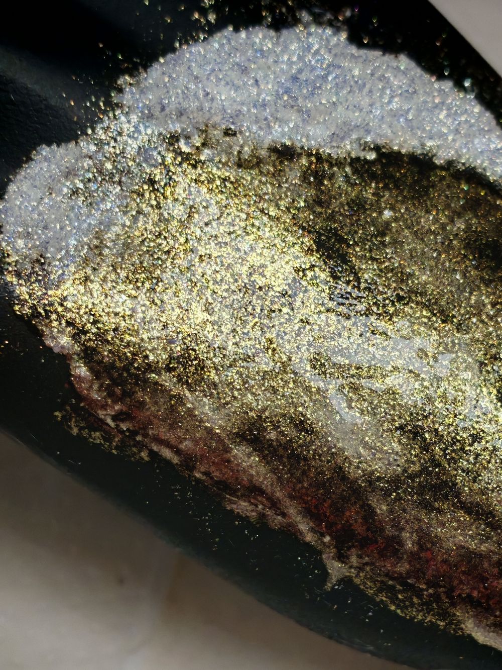 Премиум пигмент Elitdia 01 - Золотой супер блеск - универсальный