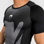 Рашгард Venum Attack SS Black\Grey