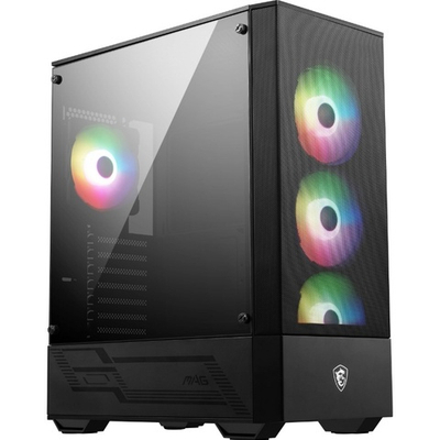 Корпус MSI MAG Forge 112R черный, без БП, ATX