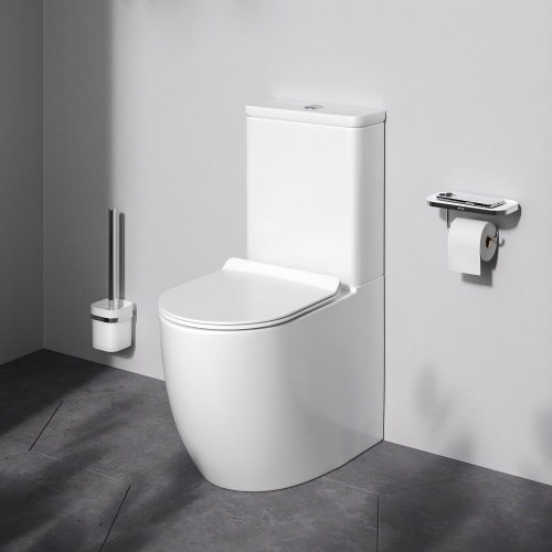 Унитаз-компакт Aquaspin с сиденьем микролифт AM.PM Like C808600SC