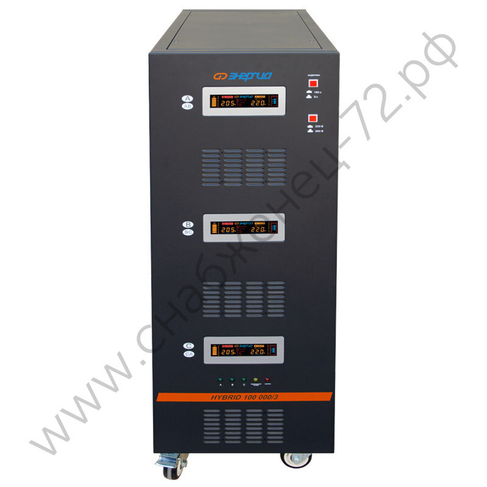 Стабилизаторы напряжения Энергия Hybrid II трехфазные
