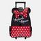 Çanta \ Bag \ Рюкзак  Smiggle Minnie Mouse Trolley Backpack With Light Up Wheels