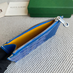 Goyard Bourbon Zipped Card Holder (11 colors)