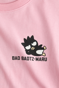 H&M Футболка с принтом, розовый