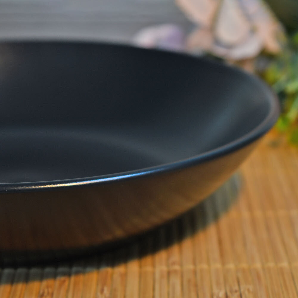 Тарелка глубокая 750мл 20см Color nero