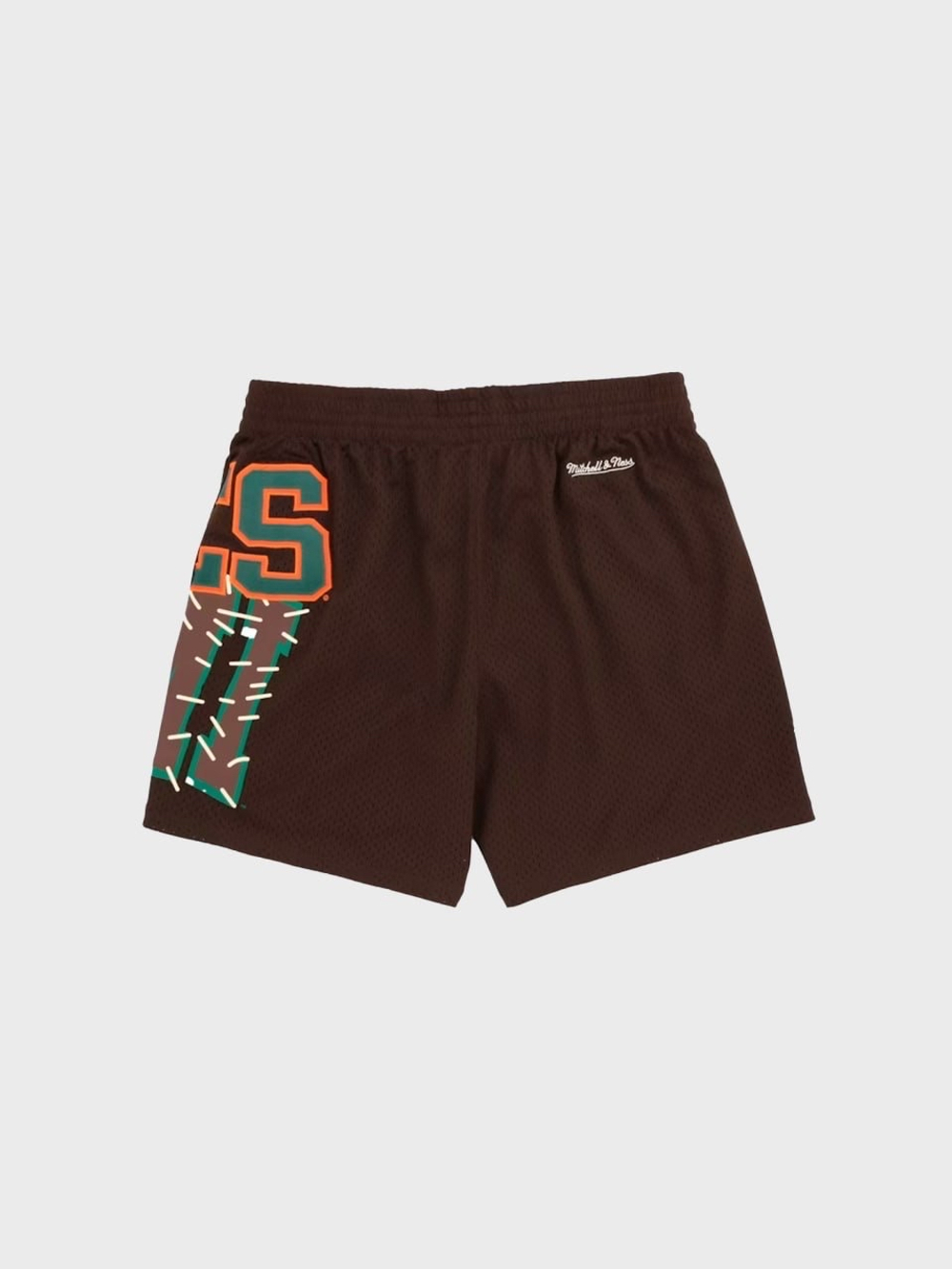Шорты Cactus Jack Travis Scott x Mitchell & Ness Miami Hurricanes Basketball Brown