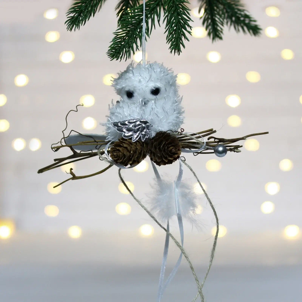 Подвеска «Невероятная совушка» 7 см, микс