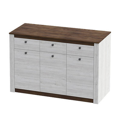 Комод Даллас 3 двери и 3 ящика