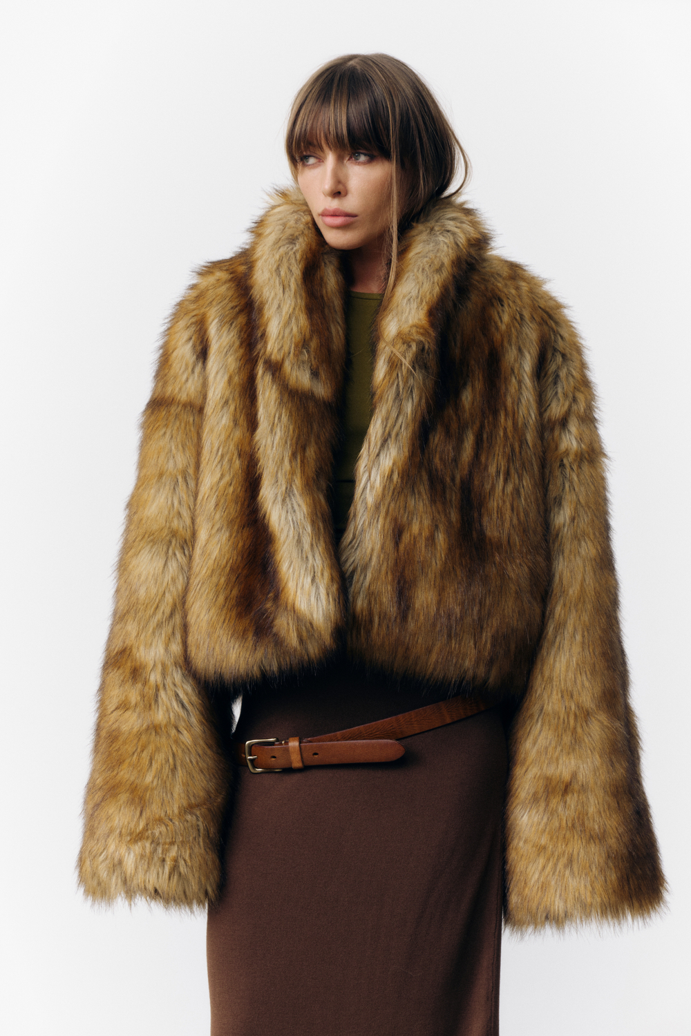 Эко-шуба Lisa Patrikeevna | Рыжий