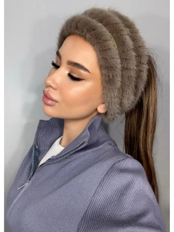 Повязка женская меховая