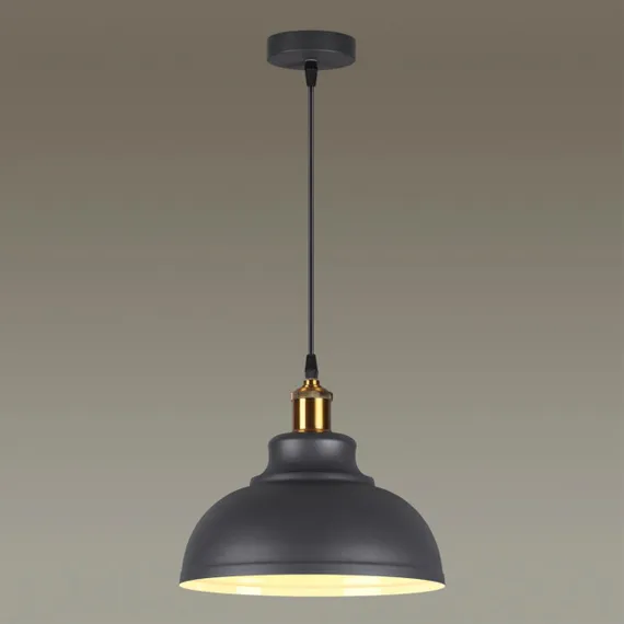 3366/1 PENDANT ODL17 497 темн.серый/бронзовый Подвес E27 60W 220V MIRT