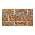 Плитка печная термостойкая Старый замок Макси классик 263х123х17 мм, 22 шт