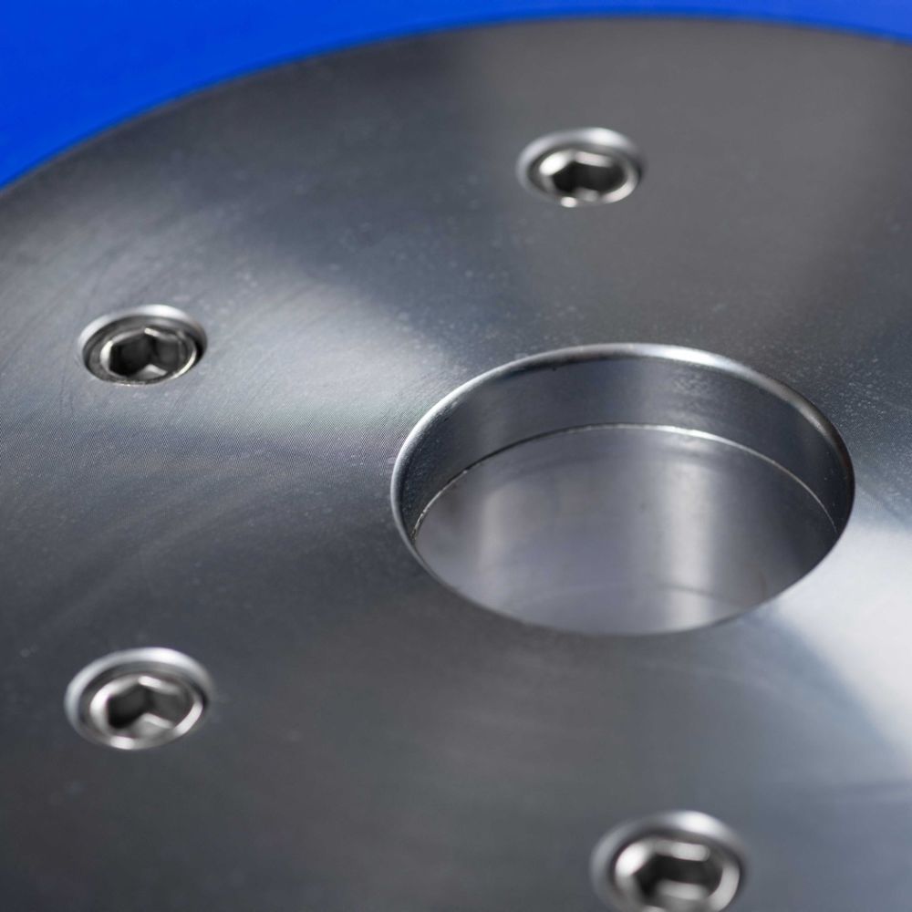 Диск профессиональный обрезиненный (цветной) D51 мм PROFI-FIT 20 кг