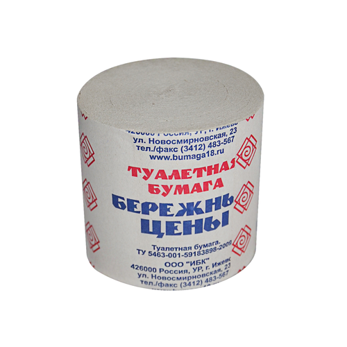 Бумага туал Бережные цены/50 ИБК