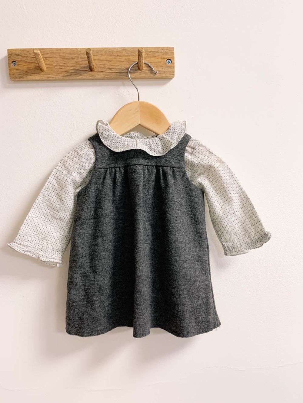 Сарафан с рубашкой Bonpoint, 68