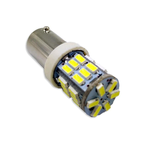 Лампа светодиодная 12V 4W металический цоколь белый 30 SMD 3014 2 шт. блистер AVS