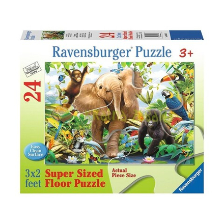 Равенсбургер - Этаж - Друзья джунглей 24 шт. 053476 / артикул   053476  / GTIN 4005556053476