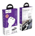 Автомобильное ЗУ HOCO Z36 2USB 2.1A с кабелем Lightning белый.jpg