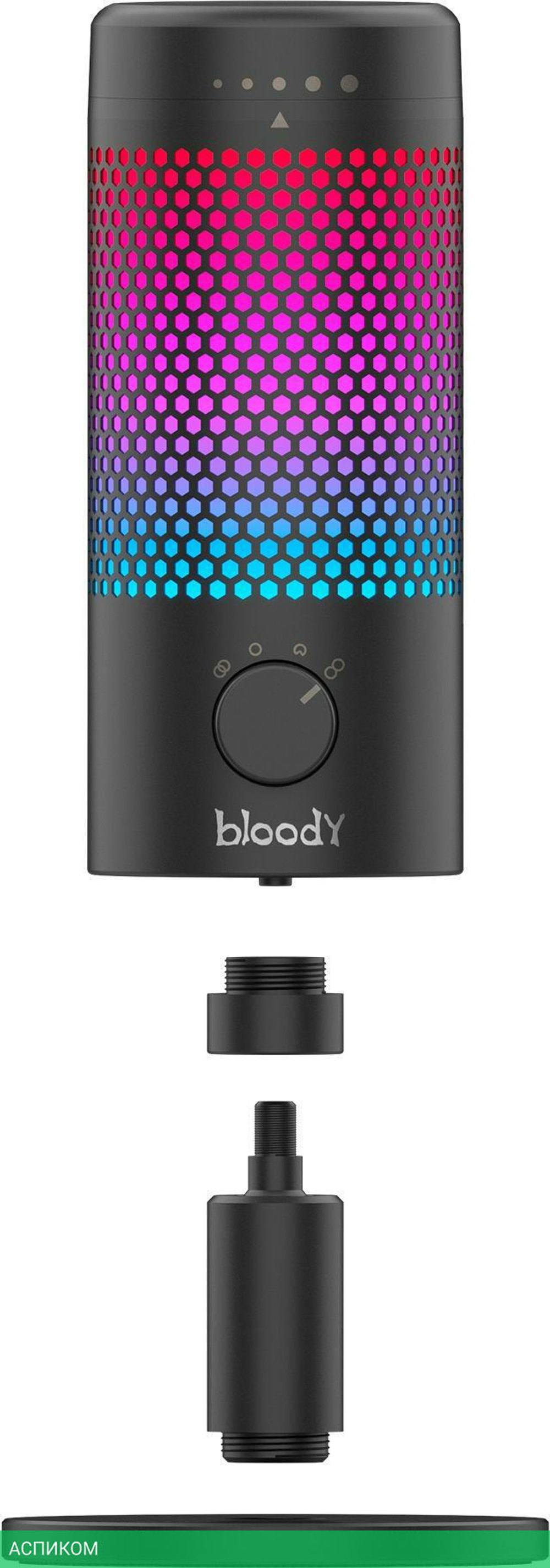 Микрофон A4Tech Bloody GM50 Pro черный