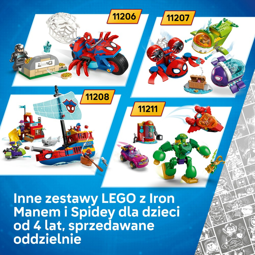 Конструктор LEGO Disney Junior Marvel 11209 Альтрон против Железного человека — фото 8