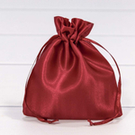 Мешочек 10х12см Атлас (Красный)