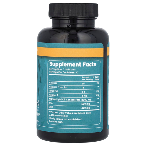 Primal Harvest, Primal Omega-3, 60 мягких таблеток