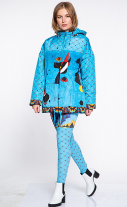 Куртка "Миро", по мотивам абстрактной живописи Жоан Миро