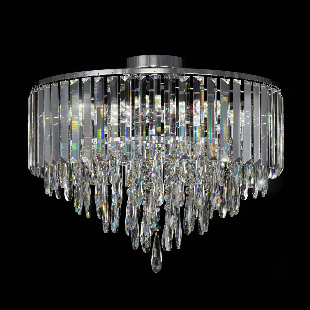 Citilux LEONNA CL320181 Люстра хрустальная Хром