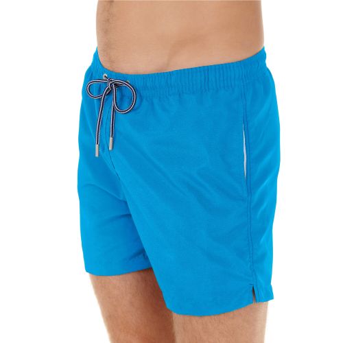 Мужские плавательные шорты бирюзовые HOM SEA LIFE Beach Boxer 402537_4000PF