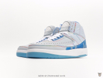 Кроссовки J Balvin x Nike Air Jordan 2 Retro High SP Celestine Blue