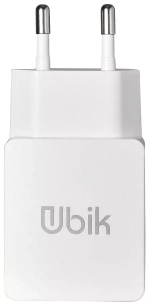 СЗУ с кабелем Type-C 2USB-A 2.4А UHS22WC Ubik