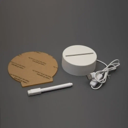 Ночник с маркером для рисования светодиодный