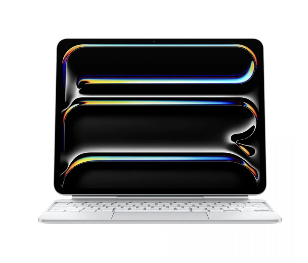 Чехол клавиатура Apple iPad Magic Keyboard 11" White M4 (MWR03FE)