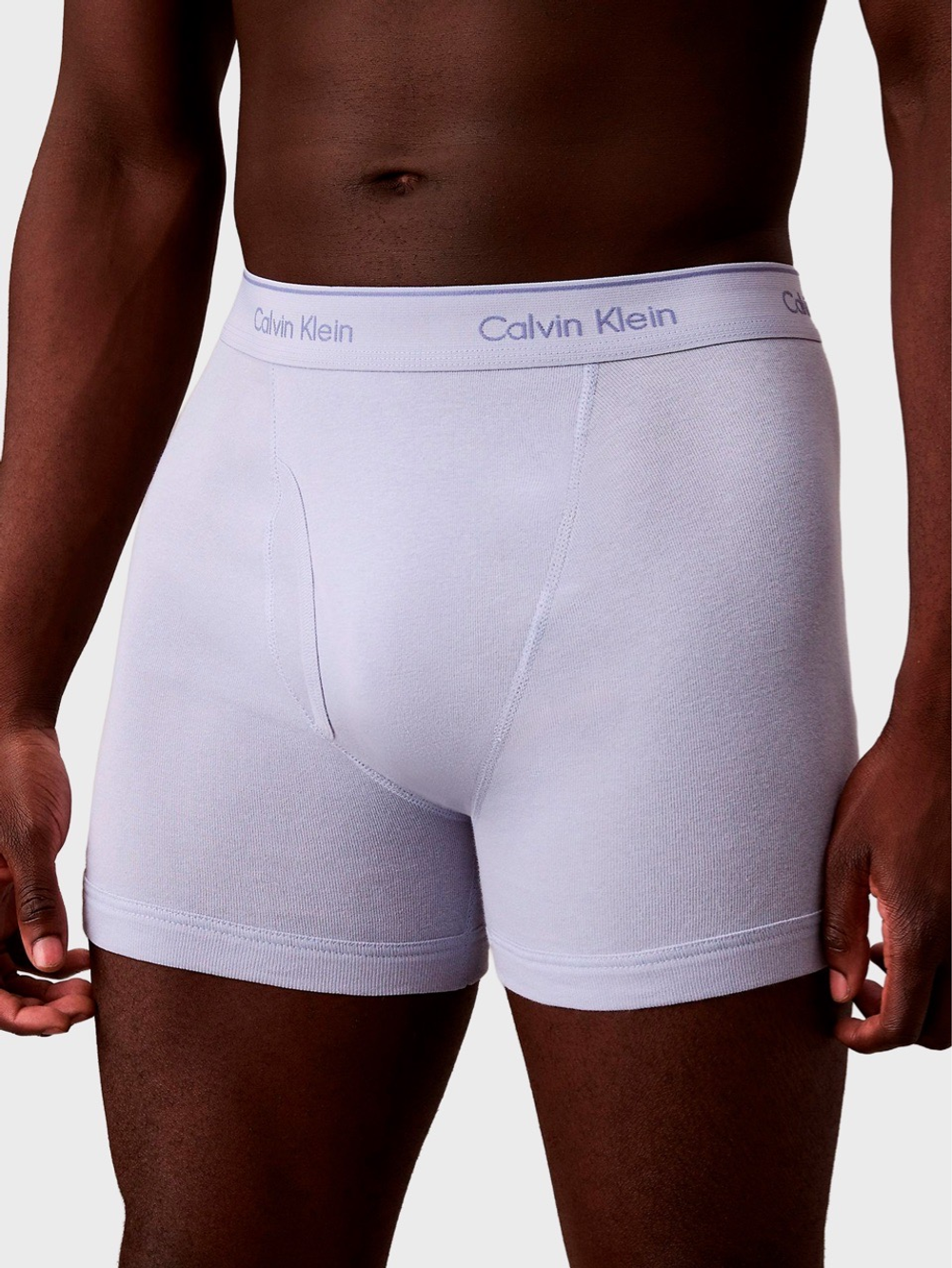 Мужские трусы Calvin Klein боксеры-брифы Cotton Classic 5-Pack Multi Grey