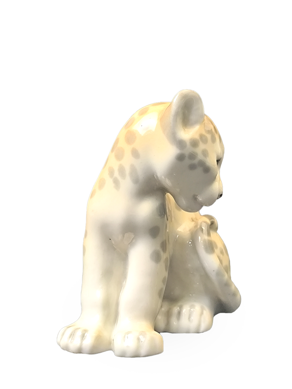 Фарфоровая статуэтка "Маленький леопард" ЛФЗ