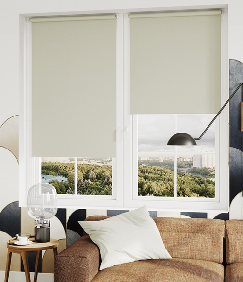 Рулонные шторы Лестер Шампань