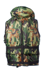 Жилет спасательный двусторонний универсальный COMFORT HUNTER (Охотник) 80-120 кг