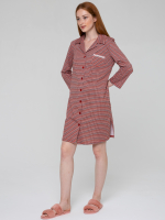 Туника Д-023/оранжевый-геометрия