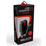Сетевое зарядное устройство Walker WH-21,USB (2.1А), чёрный