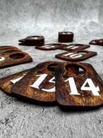 Гардеробные Номерки 40х60 (1-25)