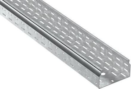 Лоток листовой перфорир. 80х150 L3000 сталь 2.0мм HDZ ESCA 7 IEK CLP10-080-150-200-3-HDZ