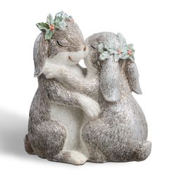 СТАТУЭТКА "КРОЛИКИ" 11,5Х6,5Х12 СМ